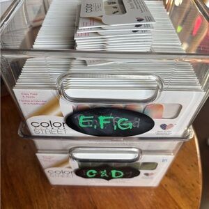 Color Street Nail Strips Collection - Vibrant Shades